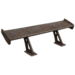 Transparent PNG of the GTA V item spoiler_rear_wing_oxiod_apocaliptico_desgastado