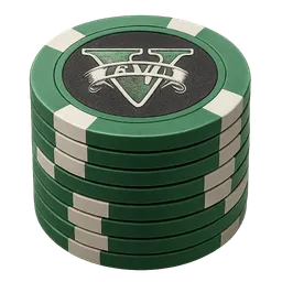 Transparent PNG of the GTA V item stack_of_gta_v_casino_chips