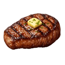Transparent PNG of the GTA V item steak_gebraten