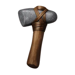 Transparent PNG of the GTA V item stein_beil_mit_einem_holzgriff