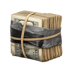 Transparent PNG of the GTA V item stolen_money_bundel