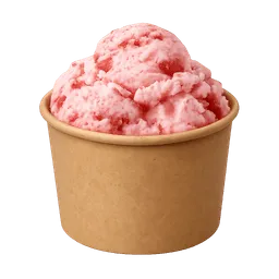 Transparent PNG of the GTA V item strawberry_icecream_in_carbordcup