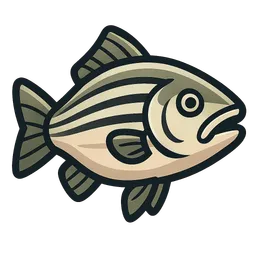 Transparent PNG of the GTA V item striped_bass