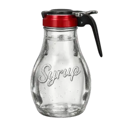 Transparent PNG of the GTA V item sugar_syrup_bottle_with_syrup_wrote_on_it