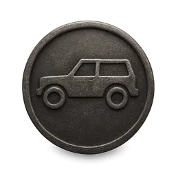 Transparent PNG of the GTA V item supporter_vehicle_token