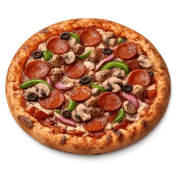 Transparent PNG of the GTA V item supreme_pizza