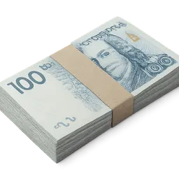 Transparent PNG of the GTA V item swedish_money_stack