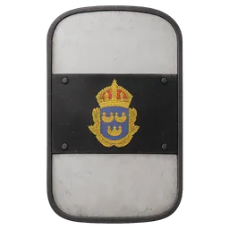Transparent PNG of the GTA V item swedish_police_shield