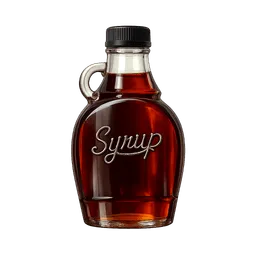 Transparent PNG of the GTA V item syrup_bottle_with_syrup_wrote_on_it