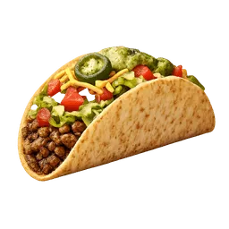 Transparent PNG of the GTA V item taco_2