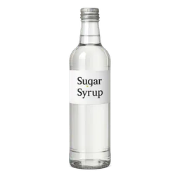Transparent PNG of the GTA V item tall_bottle_of_sugar_syrup_with_sugar_syrup_written_on_it