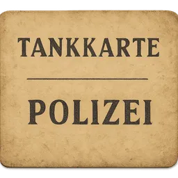 Transparent PNG of the GTA V item tankkarte_polizei