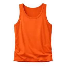 Transparent PNG of the GTA V item tanktop_in_orange