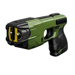 Transparent PNG of the GTA V item taser_mit_gr_nem_skin_2