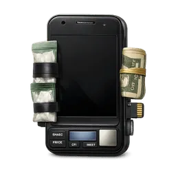 Transparent PNG of the GTA V item trap_phone_dealer_handy