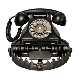 Transparent PNG of the GTA V item traptelefon