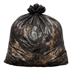 Transparent PNG of the GTA V item trash_bag_with_a_lot_of_dirt_on_it
