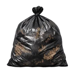 Transparent PNG of the GTA V item trash_bag_with_some_dirt_on_it