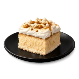 Transparent PNG of the GTA V item tres_leches_on_black_plate