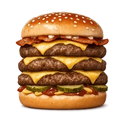 Transparent PNG of the GTA V item triple_cheeseburger