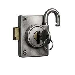 Transparent PNG of the GTA V item turschloss_aufgeschlossen