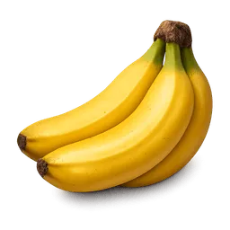 Transparent PNG of the GTA V item two_ripe_bananas_together_fresh_yellow_bananas_with_natural_stems_connected