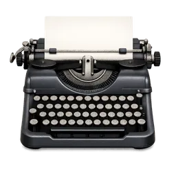 Transparent PNG of the GTA V item type_writer