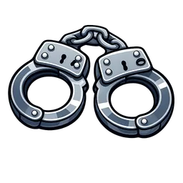 Transparent PNG of the GTA V item uk_police_handcuffs