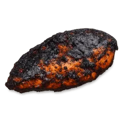 Transparent PNG of the GTA V item um_peda_o_de_fil_de_peito_de_frango_queimado