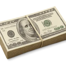 Transparent PNG of the GTA V item uncounted_money