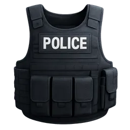 Transparent PNG of the GTA V item vestpolice_big
