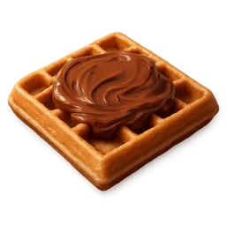 Transparent PNG of the GTA V item waffle_alla_nutella