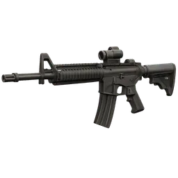 Transparent PNG of the GTA V item weapon_advancedrifle_for_gta_realistic_and_with_gta_modell