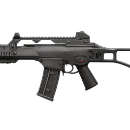 Transparent PNG of the GTA V item weapon_airsoftg36c_2