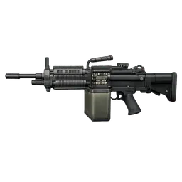Transparent PNG of the GTA V item weapon_airsoftm249