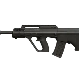 Transparent PNG of the GTA V item weapon_bullpuprifle_for_gta_realistic_and_with_gta_modell