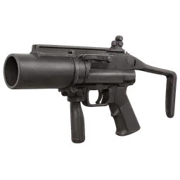 Transparent PNG of the GTA V item weapon_grenadelauncher_1