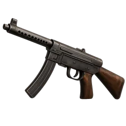Transparent PNG of the GTA V item weapon_gusenberg_for_gta_realistic_and_with_gta_modell