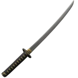 Transparent PNG of the GTA V item weapon_katana_1