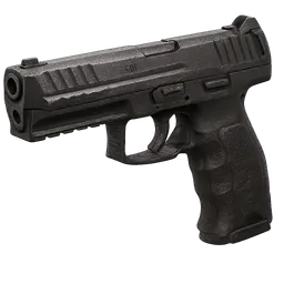Transparent PNG of the GTA V item weapon_p30l_front_3_4_view_angled_perspective
