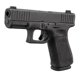 Transparent PNG of the GTA V item weapon_pistol_pf940_front_3_4_view_angled_perspective