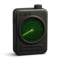 Transparent PNG of the GTA V item weapon_radar_2