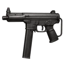 Transparent PNG of the GTA V item weapon_smg_1