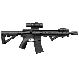 Transparent PNG of the GTA V item weapon_tacticalrifle_2