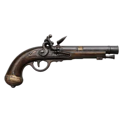 Transparent PNG of the GTA V item weapon_vintagepistol_2