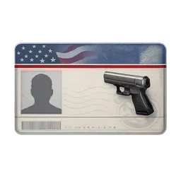 Transparent PNG of the GTA V item weaponlicense_card
