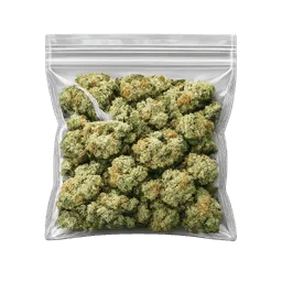 Transparent PNG of the GTA V item weed_bag