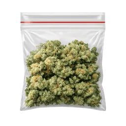 Transparent PNG of the GTA V item weed_bag_small