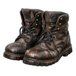 Transparent PNG of the GTA V item wet_old_boots