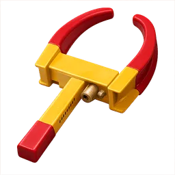 Transparent PNG of the GTA V item wheel_clamp_1